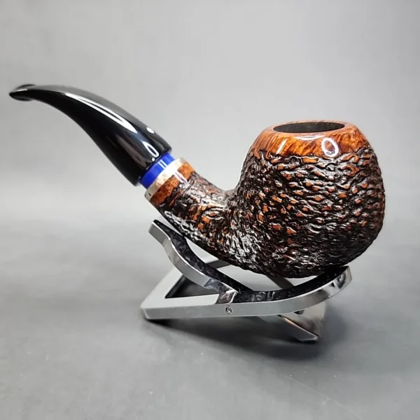 Vauen McRooty 415 Rusticated Bent Apple Estate Briar Pipe, Unsmoked, 9mm [SOLD OUT] - Image 8