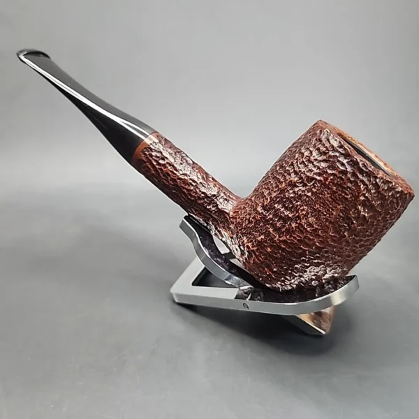Savinelli Gigantes 111 EX Rusticated Straight Billiard Estate Briar Pipe, Unsmoked [SOLD OUT] - Image 8