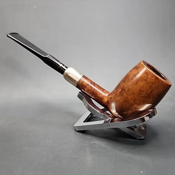 Barling T.V.F. 5697 Military Mount Straight Billiard Estate Briar Pipe [SOLD OUT] - Image 8