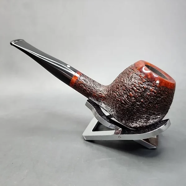 Vauen Konsul 481 Rusticated Straight Apple Estate Briar Pipe, Unsmoked, 9mm - Image 8