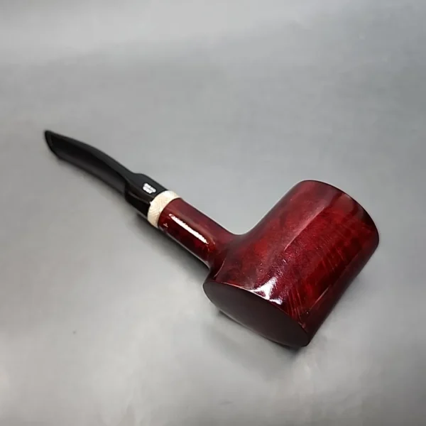 Chacom Silver Line 145 Smooth Poker Estate Briar Pipe, Unsmoked [SOLD OUT] - Image 8