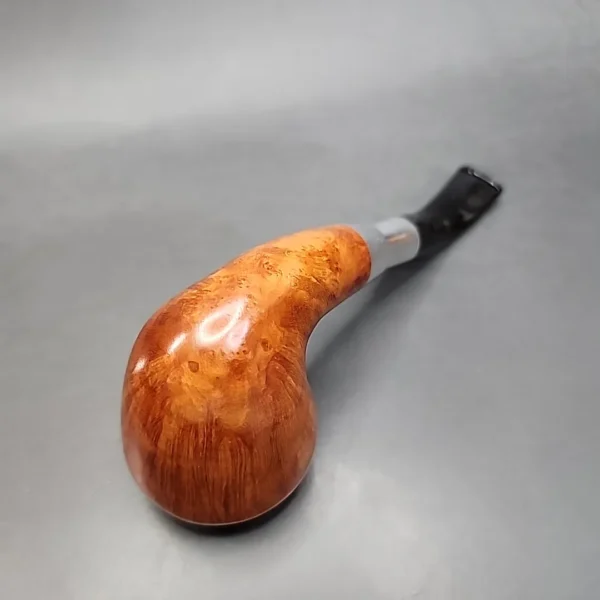 Viking Classic Smooth Bent Rhodesian Estate Briar Pipe, Unsmoked [SOLD OUT] - Image 8