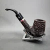 Gigi Giant Rusticated Bent Brandy Estate Briar Pipe, Unsmoked, 9mm [SOLD OUT] - Image 8