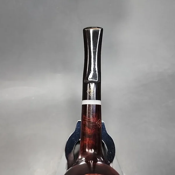 BBB Filter Deluxe 7263 Smooth Straight Rhodesian Estate Briar Pipe, Unsmoked [SOLD OUT] - Image 8