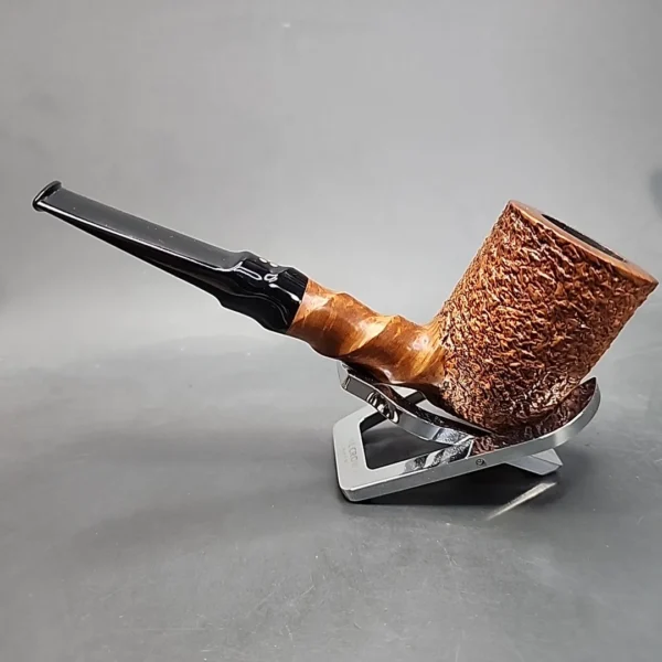 Radice Rind GO Spiral Shank Billiard Estate Briar Pipe, Italian Estates [SOLD OUT] - Image 8