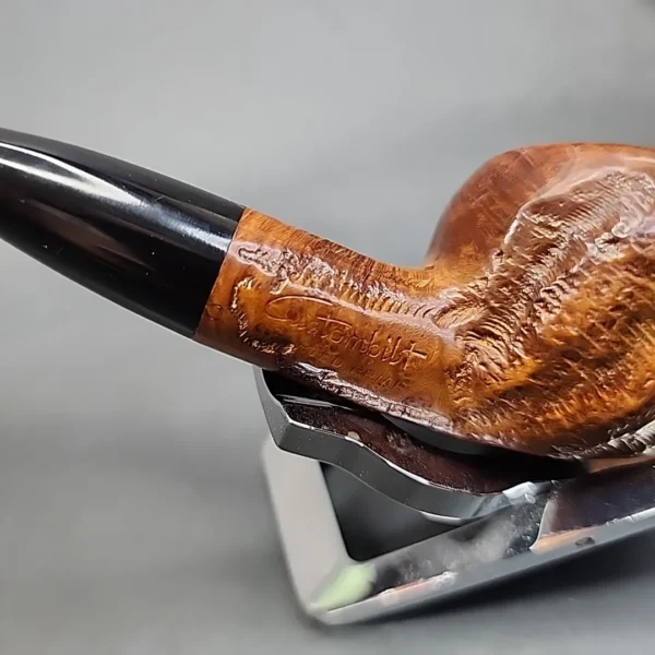 Custombilt Rusticated Prince Estate Briar Pipe - Image 8