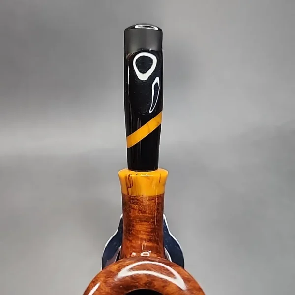 Chacom Richmond 403, Smooth Bent Dublin Estate Briar Pipe, Unsmoked [SOLD OUT] - Image 8