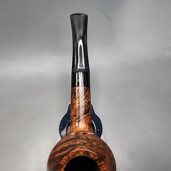 Orlik London 5378 Smooth Bent Rhodesian Estate Briar Pipe, Unsmoked [SOLD OUT] - Image 8