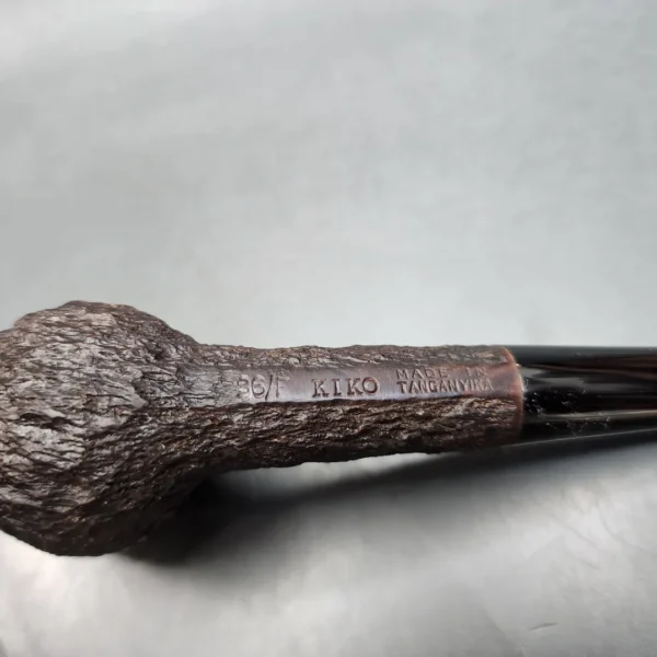 Kiko 86F Rusticated Meerschaum Lined Estate Briar Pipe [SOLD OUT] - Image 8