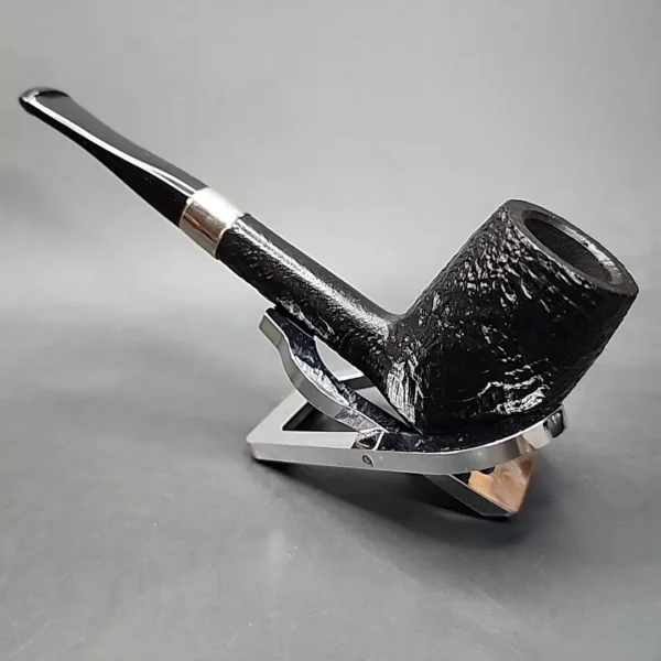 Rare Liverpool Shape Peterson Estate Sandblasted Briar Pipe, Irish Estates [SOLD OUT] - Image 8