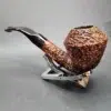Prince of Wales Rusticated Bent Rhodesian Estate Briar Pipe, Unsmoked [SOLD OUT] - Image 8