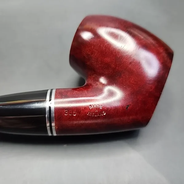 Peterson Killarney Red 306 Oom Paul Briar Pipe, Fishtail [SOLD OUT] - Image 8