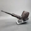 Charatans Make 652 DC Sandblasted Panel Estate Briar Pipe, Lane Era - Image 8
