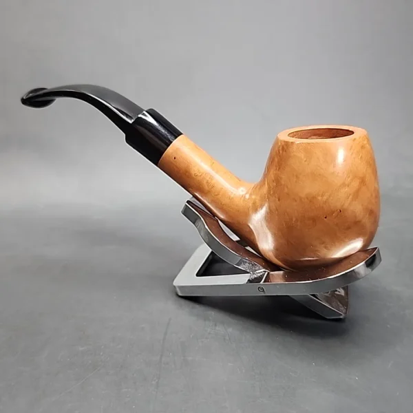 Roma Smooth Bent Estate Briar Pipe, Unsmoked [SOLD OUT] - Image 8