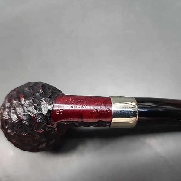 Peterson Donegal Rocky 85 Rusticated Briar Pipe, Fishtail - Image 8