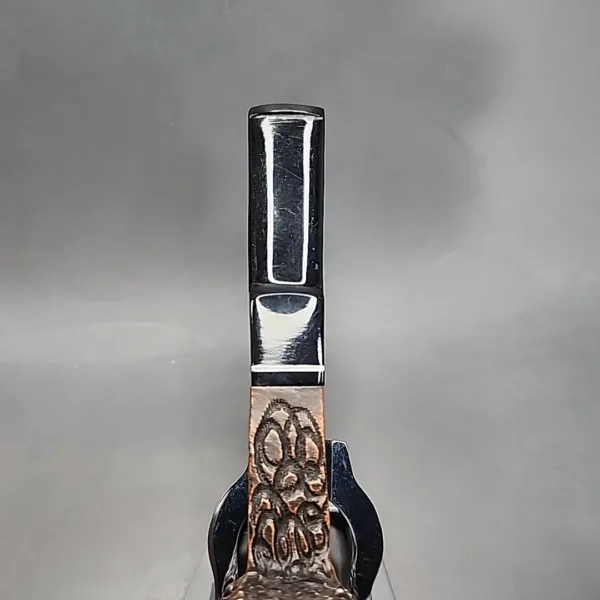 Sir Del Nobile Rusticated Panel Estate Briar Pipe, Unsmoked - Image 8