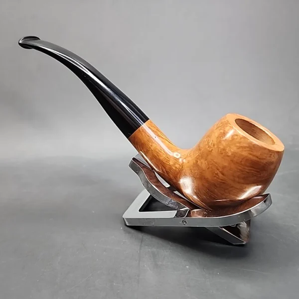 Roma Smooth Bent Apple Estate Briar Pipe, Unsmoked [SOLD OUT] - Image 8