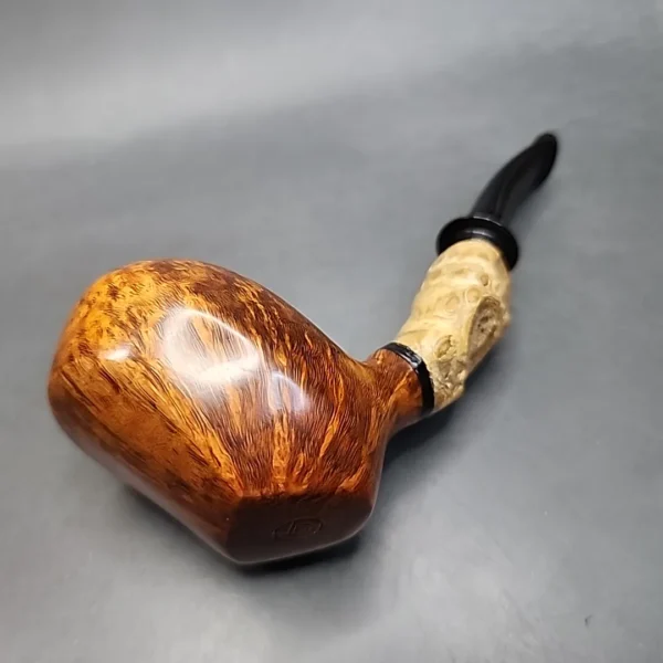 Bennie Joe Pipes Smooth Ballerina Handmade Briar Pipe, New [SOLD OUT] - Image 9