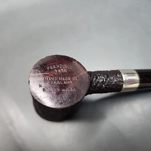 Ferndown Bark 2 Star Rusticated Poker Estate Briar Pipe [SOLD OUT] - Image 9