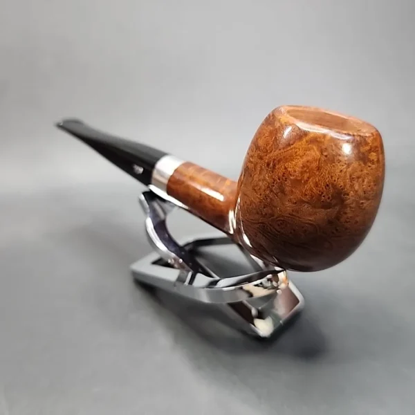Chacom Golden Grain 168 Smooth Straight Apple Estate Briar Pipe, Unsmoked [SOLD OUT] - Image 9