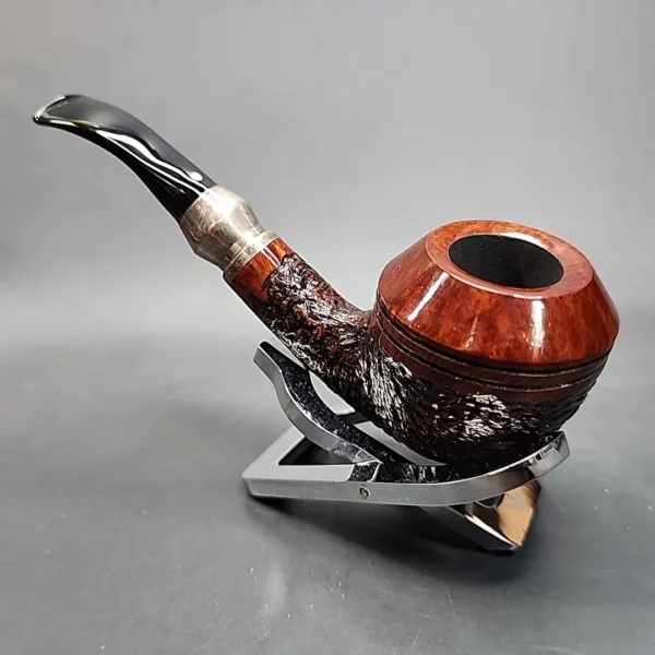 Vauen Select 302 Bent Rhodesian Estate Briar Pipe, Unsmoked, 9mm [SOLD OUT] - Image 9