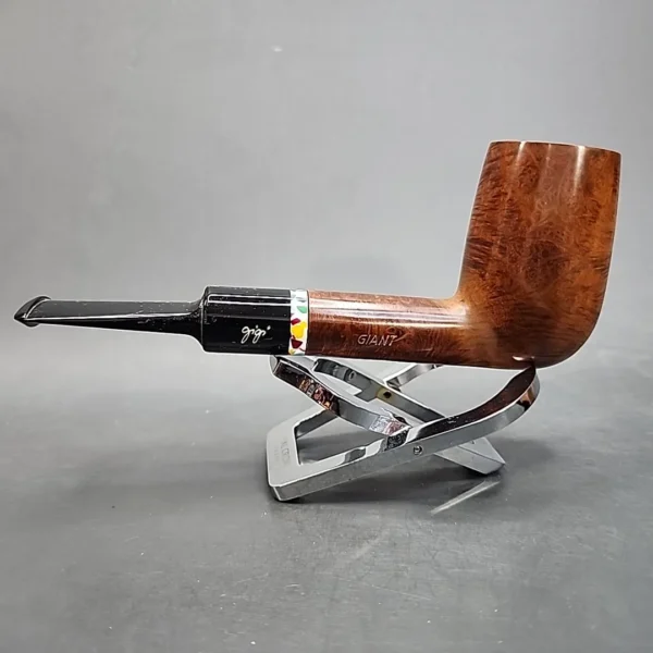 Gigi Giant, Smooth Lovat Estate Briar Pipe, Unsmoked, 9mm [SOLD OUT] - Image 9