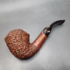 Prince of Wales by GBD Rusticated Bent Rhodesian Estate Briar Pipe, Unsmoked [SOLD OUT] - Image 9