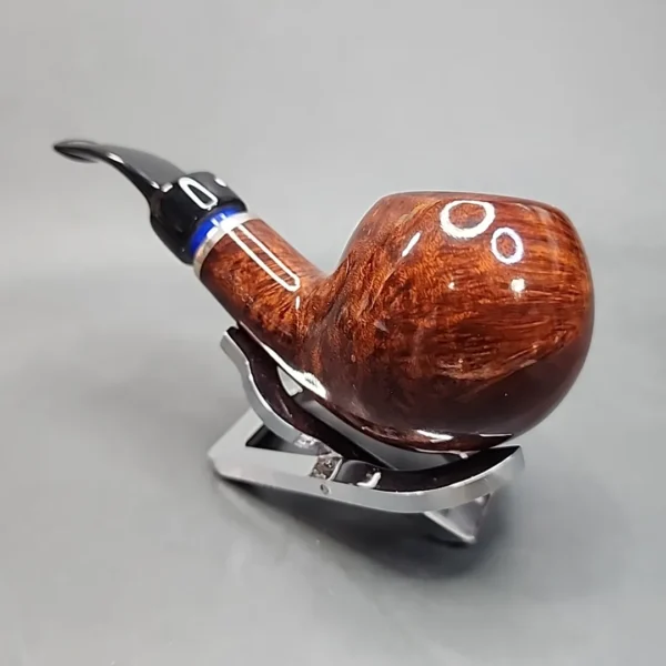Vauen McRooty 10 Smooth Bent Apple Estate Briar Pipe, Unsmoked, 9mm [SOLD OUT] - Image 9