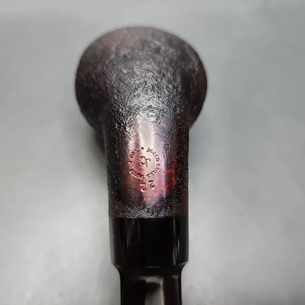 Jared Coles 2022 Sandblasted Squat Tomato Handmade Estate Briar Pipe [SOLD OUT] - Image 9