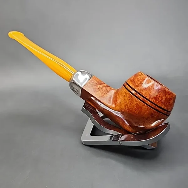 Peterson Kapp-Royal Smooth Straight Bulldog Estate Briar Pipe, Unsmoked [SOLD OUT] - Image 9