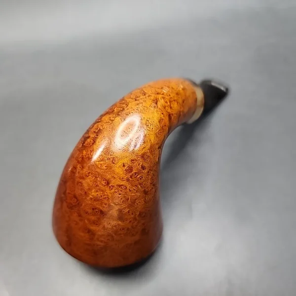 S Bang 8 Copenhagen Smooth Bent Horn Estate Briar Pipe [SOLD OUT] - Image 9