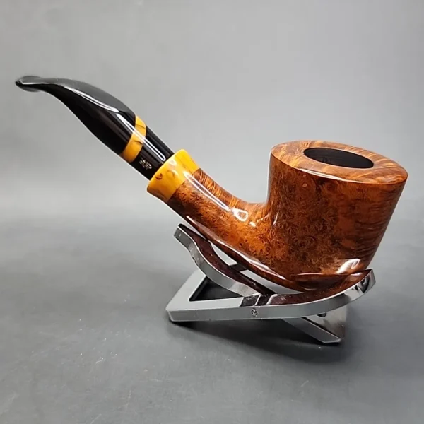 Chacom Richmond 403 Smooth Bent Dublin Estate Briar Pipe, Unsmoked [SOLD OUT] - Image 9