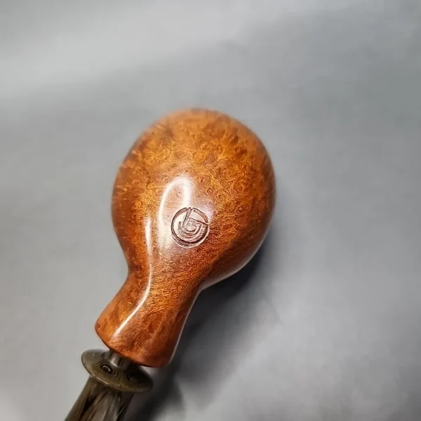 Bennie Joe Pipes Smooth Nosewarmer Handmade Briar Pipe, New - Image 9