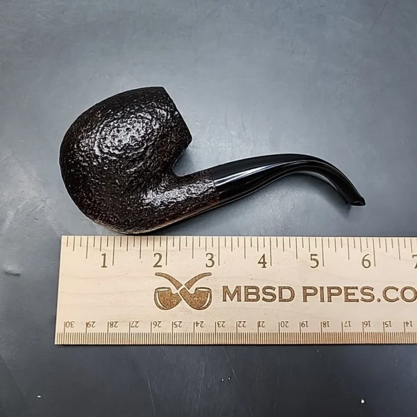 Astleys Full Bent Sandblasted Egg Estate Briar Pipe [SOLD OUT] - Image 9