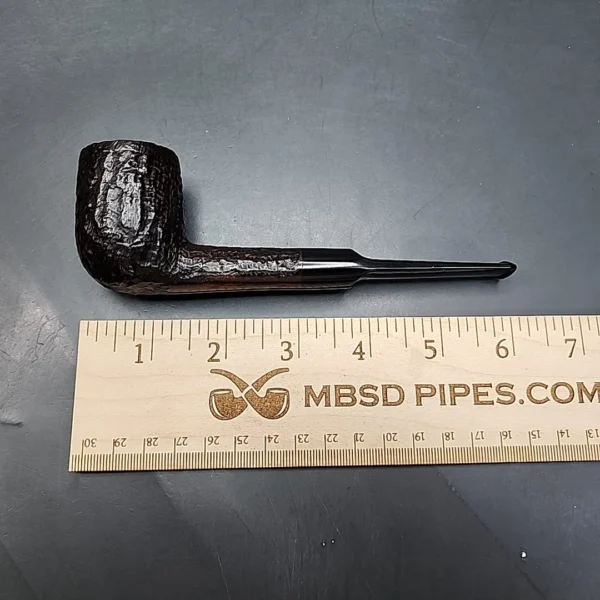 Astleys of London Rusticated Saddle Billiard Estate Briar Pipe, English Estates - Image 9