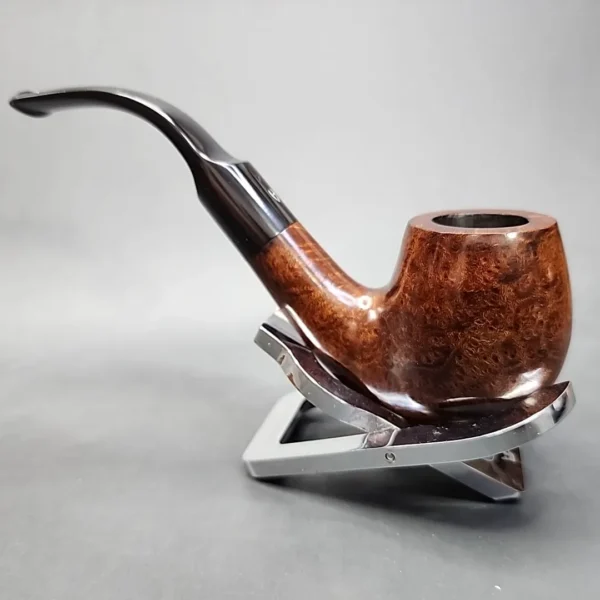 Astleys of London Smooth Bent Apple Estate Briar Pipe - Image 9