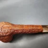 Caminetto Business 119 KS Rusticated Straight Brandy Estate Briar Pipe [SOLD OUT] - Image 9