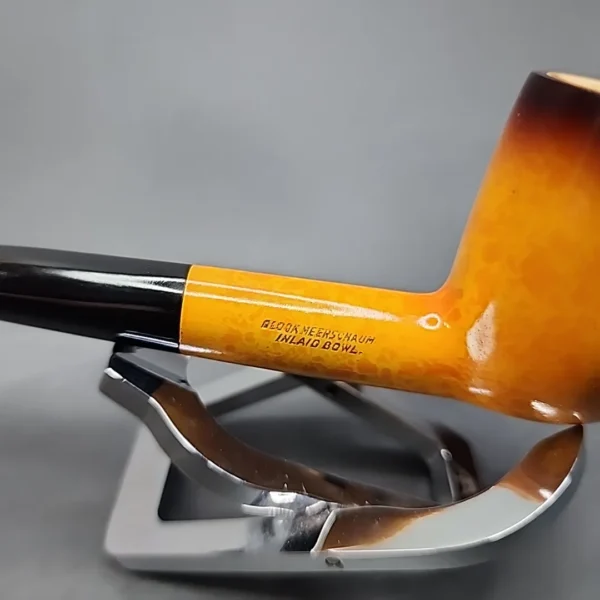 Hilson Mardi Gras Smooth Straight Meerschaum Lined Billiard Estate Pipe [SOLD OUT] - Image 9