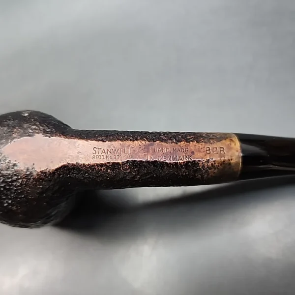 Stanwell 82R Reg Era Sandblasted Billiard Estate Briar Pipe [SOLD OUT] - Image 9
