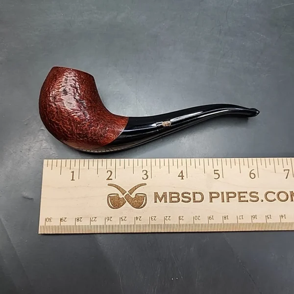 Chacom Volute Sandblasted Cobra Estate Briar Pipe, Unsmoked - Image 9