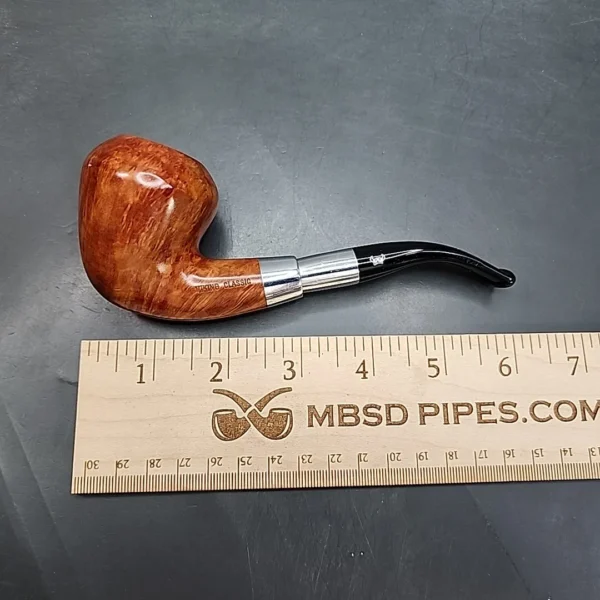 Viking Classic Smooth Bent Rhodesian Estate Briar Pipe, Unsmoked [SOLD OUT] - Image 9