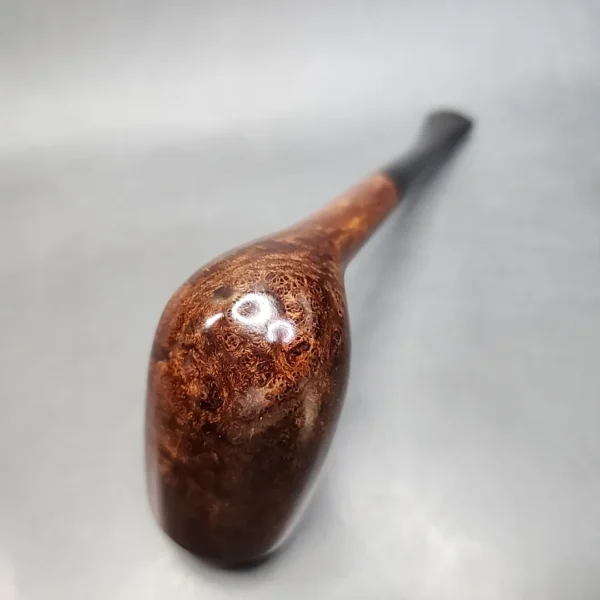 Astleys of London Smooth Bent Stacked Billiard Estate Briar Pipe - Image 9