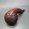 Ryan Alden Ace Sandblasted Bent Author Estate Briar Pipe [SOLD OUT] - Image 9