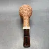 La Biota Rusticated Stack Nosewarmer Handmade Briar Pipe, New [SOLD OUT] - Image 9