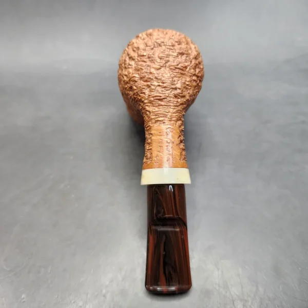 La Biota Rusticated Stack Nosewarmer Handmade Briar Pipe, New [SOLD OUT] - Image 9