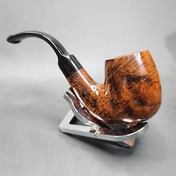 Orlik London 21478 Smooth Bent Billiard Estate Briar Pipe, Unsmoked [SOLD OUT] - Image 9