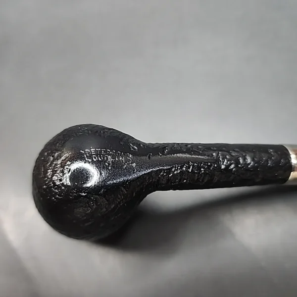 Rare Liverpool Shape Peterson Estate Sandblasted Briar Pipe, Irish Estates [SOLD OUT] - Image 9