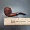 Prince of Wales Rusticated Bent Rhodesian Estate Briar Pipe, Unsmoked [SOLD OUT] - Image 9