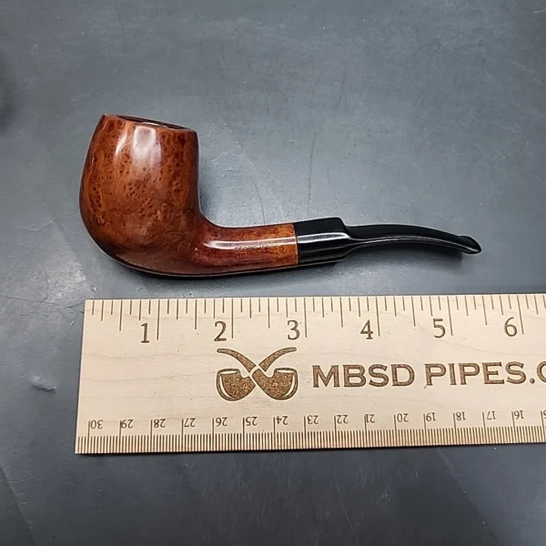 Georg Jensen 42, Smooth Bent Egg Estate Briar Pipe - Image 9