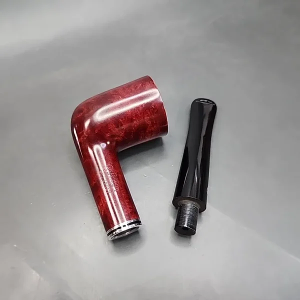 Peterson Killarney Red 120 Smooth Straight Dublin Briar Pipe, Fishtail - Image 10